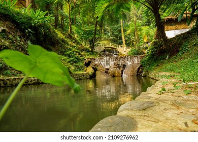 Calm Flowing Water In The Open