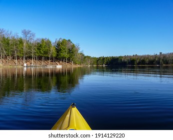 Calm Lake View From Kayak