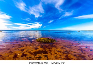 Calm Lake Water Horizon Landscape