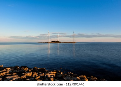 Calm Night At Bothnian Bay