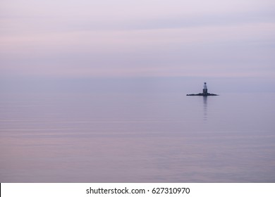 Calm Sea Lighthouse