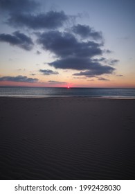 Calm Sunset At Tarifa Beach