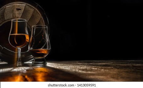 Calvados, digestif, aperitif, cognac - aged in an oak barrel