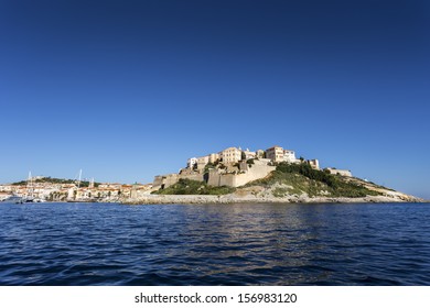 Calvi - coastal town on the island of Corsica, France. Christopher Columbus supposedly was born there. 