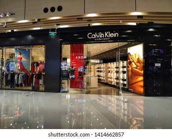 Calvin Klein Underwear Shop 2019 Stock Photo Now)