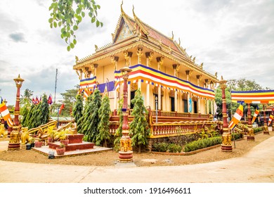 Cambodia Pagoda at Happy New Year Season - Shutterstock ID 1916496611
