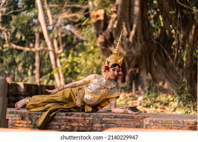 Cambodian Sita (Preah Ream's wife) - Shutterstock ID 2140229947