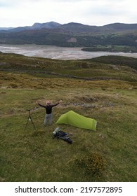 Cambrian Way. Snowdonia National Park. Wales. September. 1. 2022. Wild Camping On The Mountains