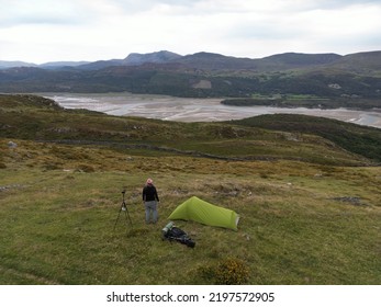 Cambrian Way. Snowdonia National Park. Wales. September. 1. 2022. Wild Camping On The Mountains