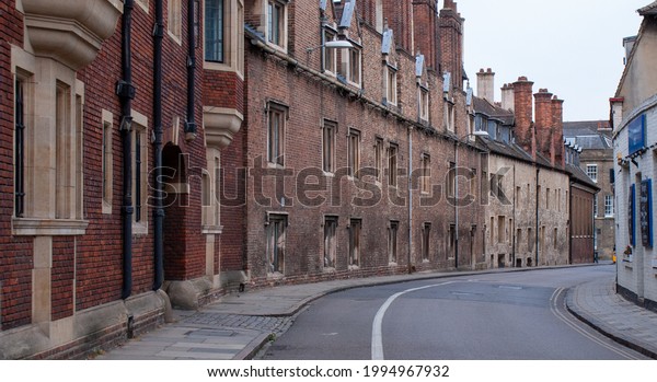 Cambridge in lock down,\
Pembroke Street
