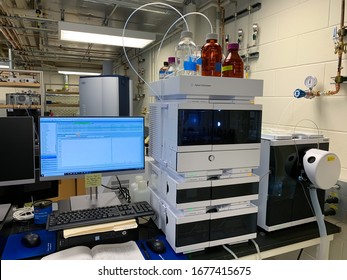 Cambridge MA USA - 3/16/2020 - Agilent LC-MS For Liquid Chromatography–mass Spectrometry