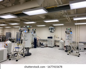 Cambridge MA USA - 3/16/2020 - NMR Machines, NMR Is Nuclear Magnetic Resonance