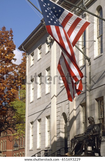 Cambridge Ma Usa November 15 14 Buildings Landmarks Stock Image