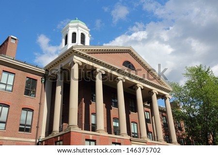 Cambridge, Massachusetts in the United States. Famous Harvard University - Edward Mallinckrodt chemical laboratory.