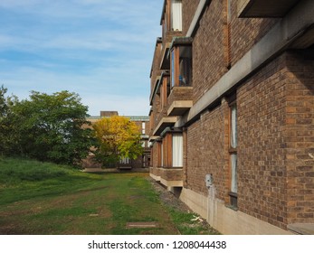 CAMBRIDGE, UK - CIRCA OCTOBER 2018: Churchill College