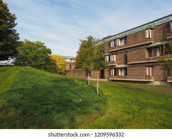 CAMBRIDGE, UK - CIRCA OCTOBER 2018: Churchill College