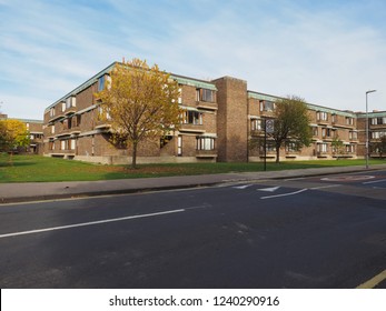 CAMBRIDGE, UK - CIRCA OCTOBER 2018: Churchill College