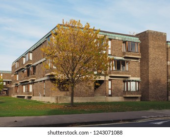 CAMBRIDGE, UK - CIRCA OCTOBER 2018: Churchill College