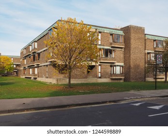 CAMBRIDGE, UK - CIRCA OCTOBER 2018: Churchill College