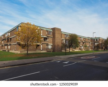 CAMBRIDGE, UK - CIRCA OCTOBER 2018: Churchill College