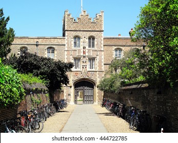 Cambridge, UK, May 31 2009 - Jesus College Cambridge University College which was established in 1496 by John Alcock Bishop of Ely
