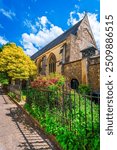 Cambridge, UK: Street view of Little St Mary