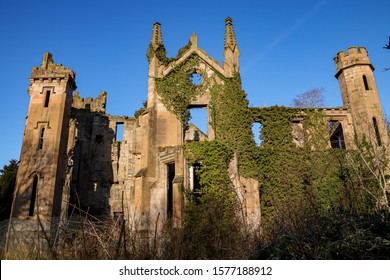 Cambusnethan House, Or Cambusnethan Priory, In North Lanarkshire, Scotland, Was Designed By James Gillespie Graham And Completed In 1820. Regarded As Best Example Graham-built Country House