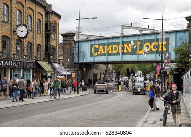 Camden Market In London, 2016
