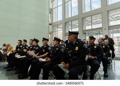 Camden, NJ / USA - May 15 2019: Camden Metro Police Annual Award Ceremony At American Water Headquarters