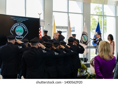 Camden, NJ / USA - May 15 2019: Camden Metro Police Annual Award Ceremony At American Water Headquarters