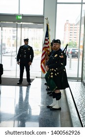 Camden, NJ / USA - May 15 2019: Camden Metro Police Annual Award Ceremony At American Water Headquarters