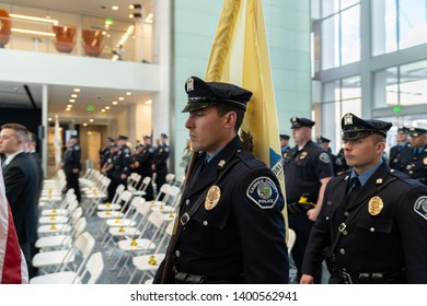 Camden, NJ / USA - May 15 2019: Camden Metro Police Annual Award Ceremony At American Water Headquarters