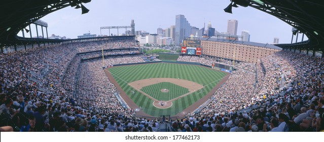 Camden Yard Stadium, Baltimore, Orioles V. Rangers, Maryland