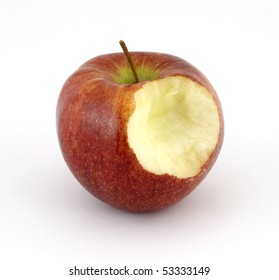 Cameo Apple That Has Been Bitten