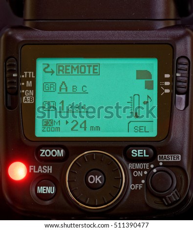 Camera Flash Remote Mode