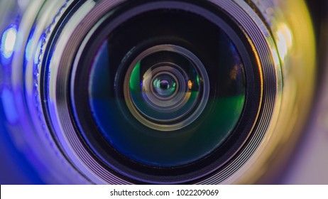 Video Camera Lens Stock Photo (Edit Now) 180105386