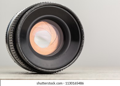 Camera Lens Close Up