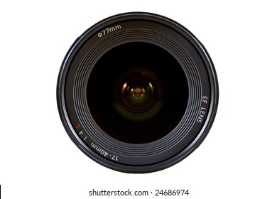 Camera Lens Front Shot Isolated On Stock Photo 24686974 | Shutterstock