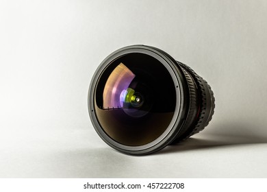 Camera Lens, Isolated Fish Eye