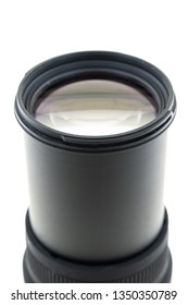 Camera Lens Long Close Isolated Background Stock Photo 1350350789 ...