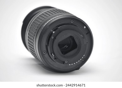 Camera lens with manual and automatic focus