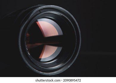 camera lens on the table