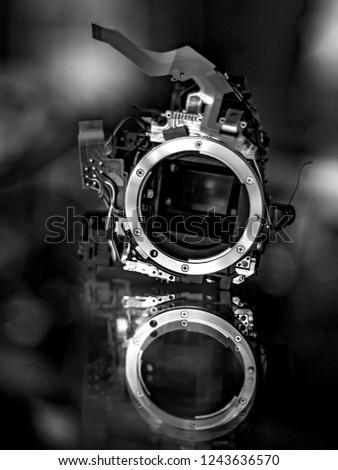 Similar – Image, Stock Photo The process. Grass Camera