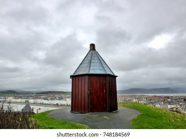 Camera Obscura In Llandudno In North Wales In Winter