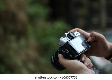 Camera on the hands