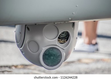 Camera Of A Reconnaissance Plane