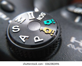 Camera Shooting Mode Dial Stock Photo 1062382496 