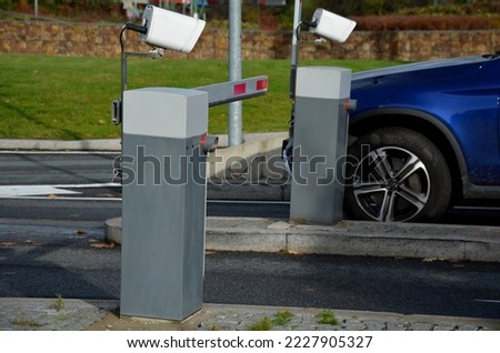 camera system makes it possible to recognize vehicle license plates with high accuracy in real time. The vehicle will arrive at barrier and it will roll up if vehicle number plate has paid fee