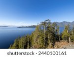 Cameron lake is a serene and picturesque destination nestled amidst the lush forests of the island offering a tranquil setting for relaxation, Vancouver island, BC