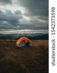 Caming at Max Patch, North Carolina